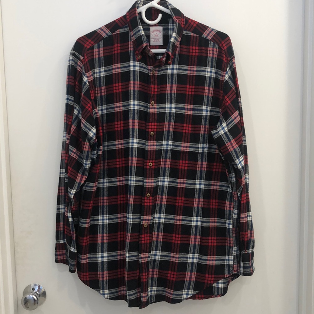 Brooks Brothers 346 Cotton Flannel - Men’s Medium